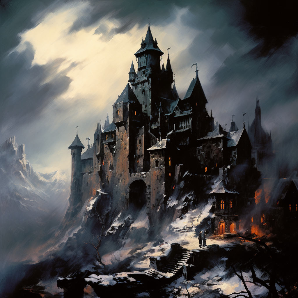 Artwork of Dracula's Castle  ??