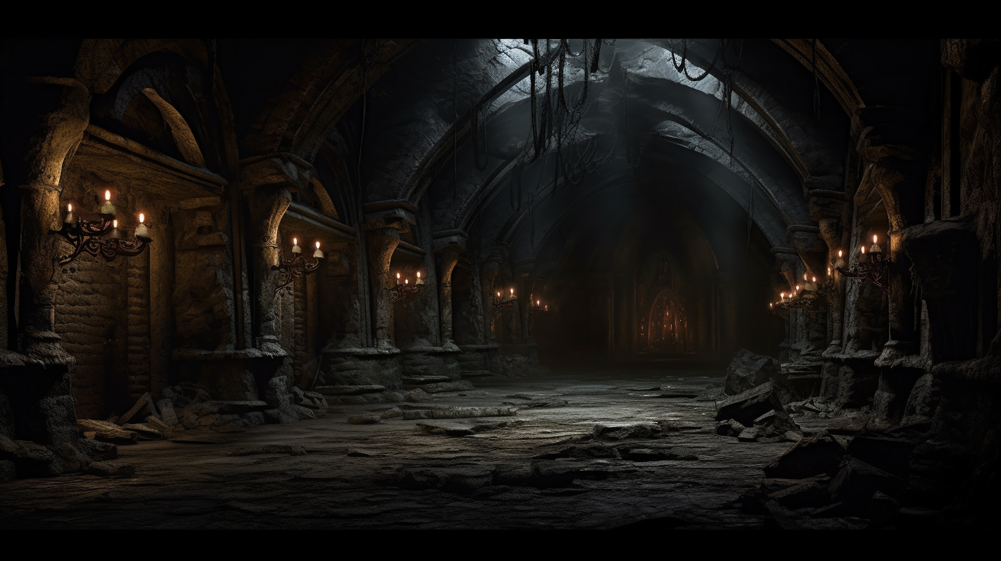 Decadent and Moody Crypt Image