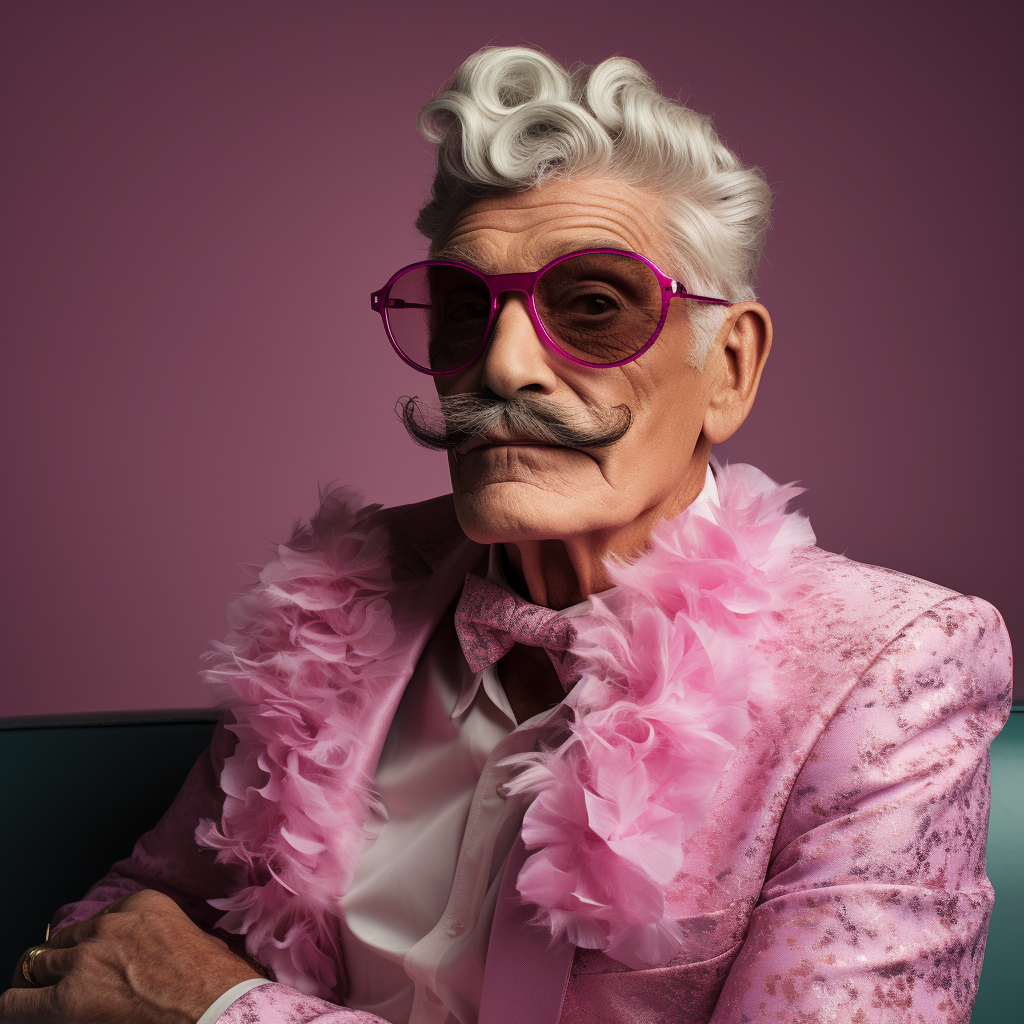 Drag Queen Grandpa Picture