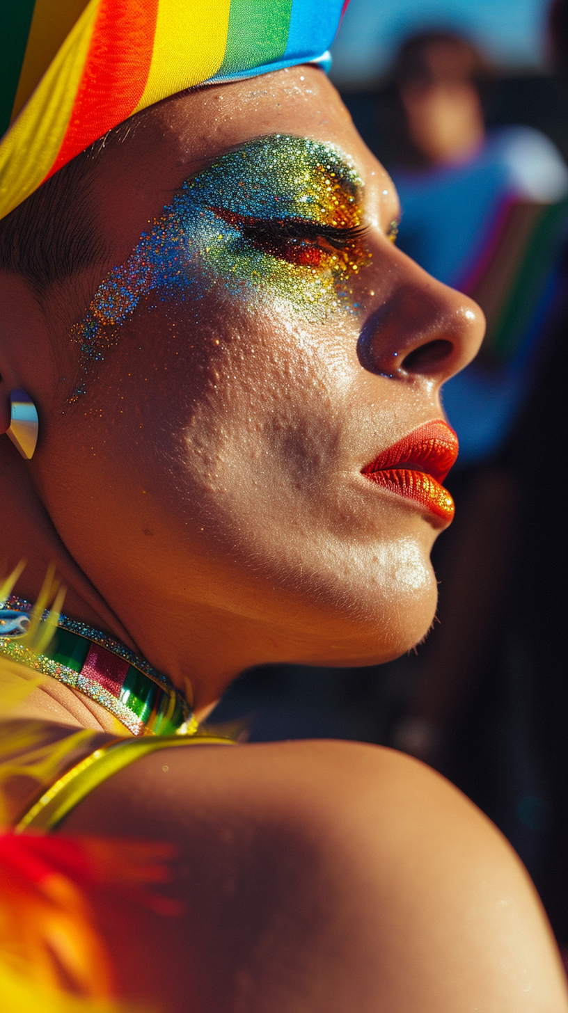 Drag Queen at Pride Festival