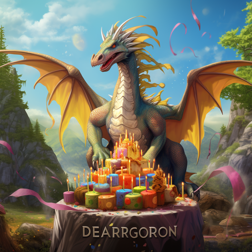 Drago Master of Dragons Birthday