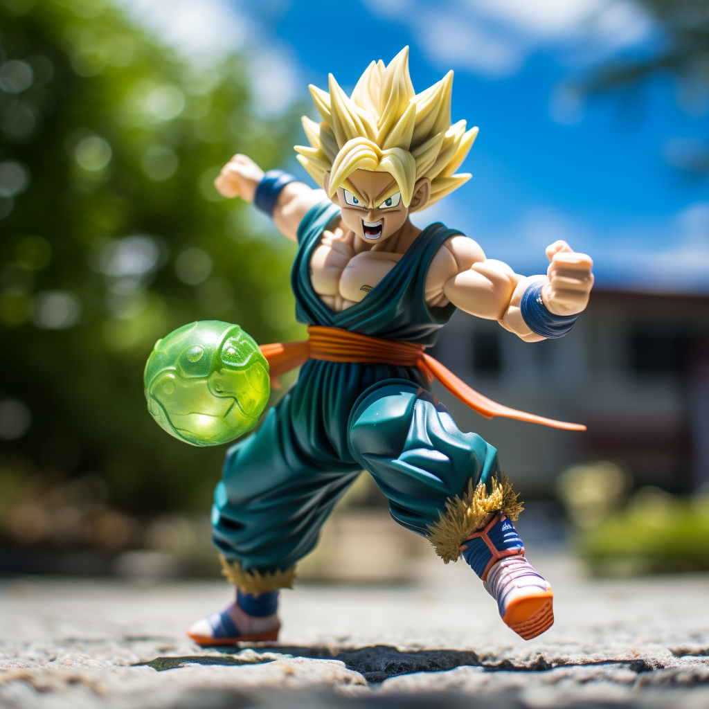 Dragon Ball Z Cell Emulating Nikon D6