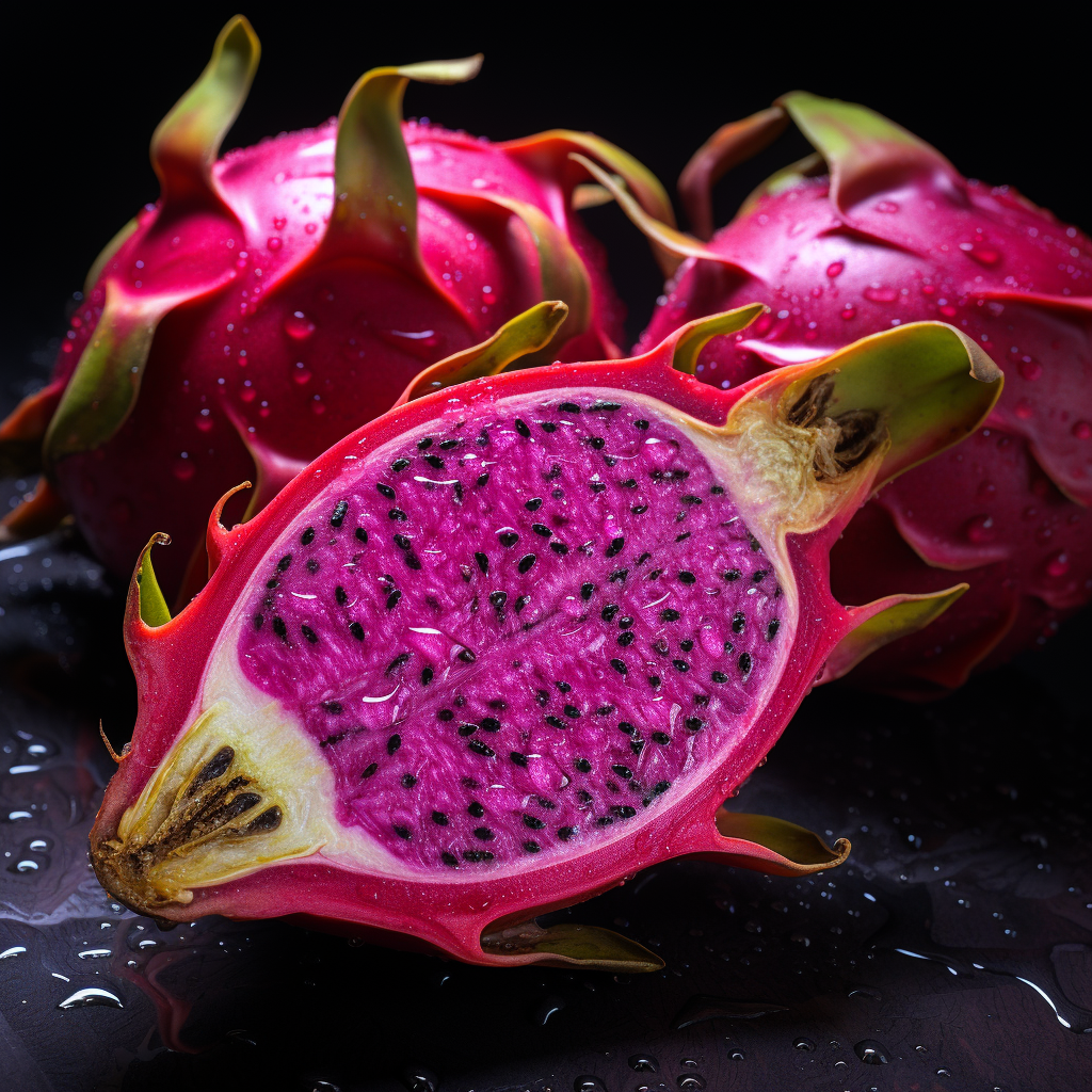 Dragon Fruit and Acai Berries