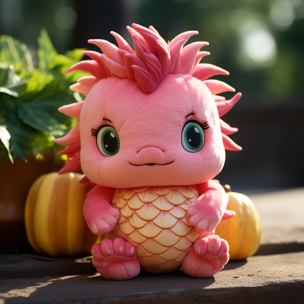 Dragon Fruit Plush Toy Image