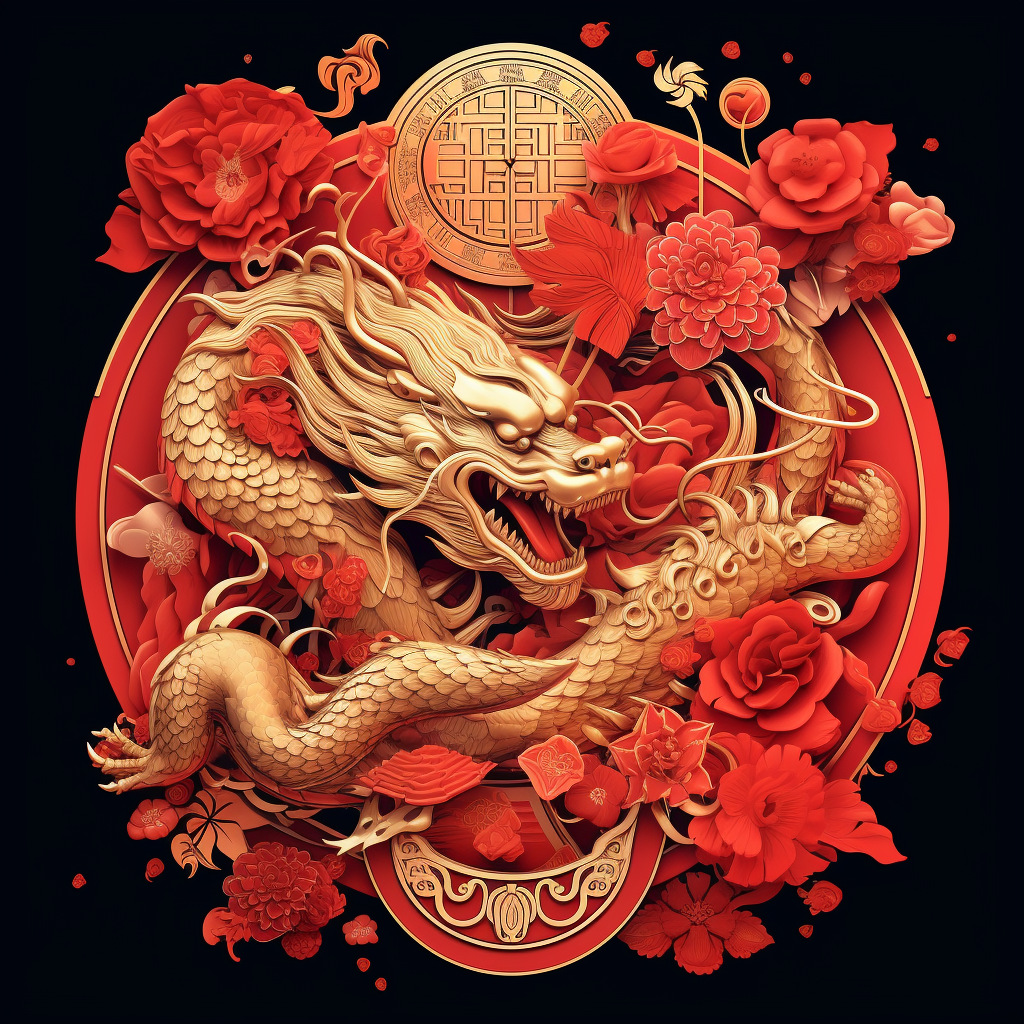 Dragon Year Red Pocket Design