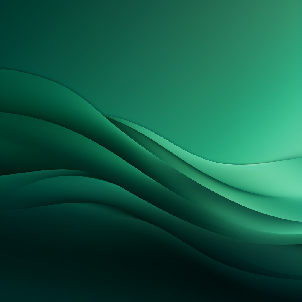 Beautiful dark green gradient background