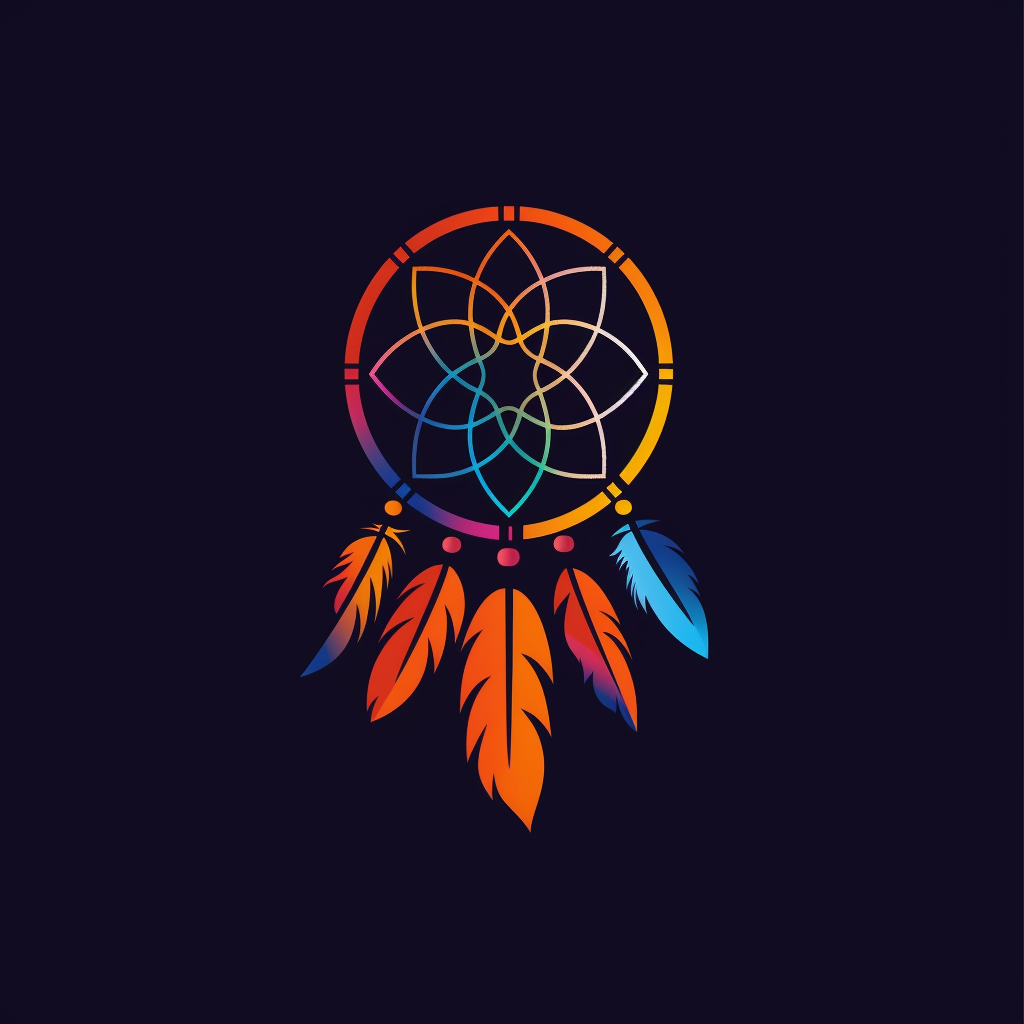 Dreamcatcher Logo Stock Image