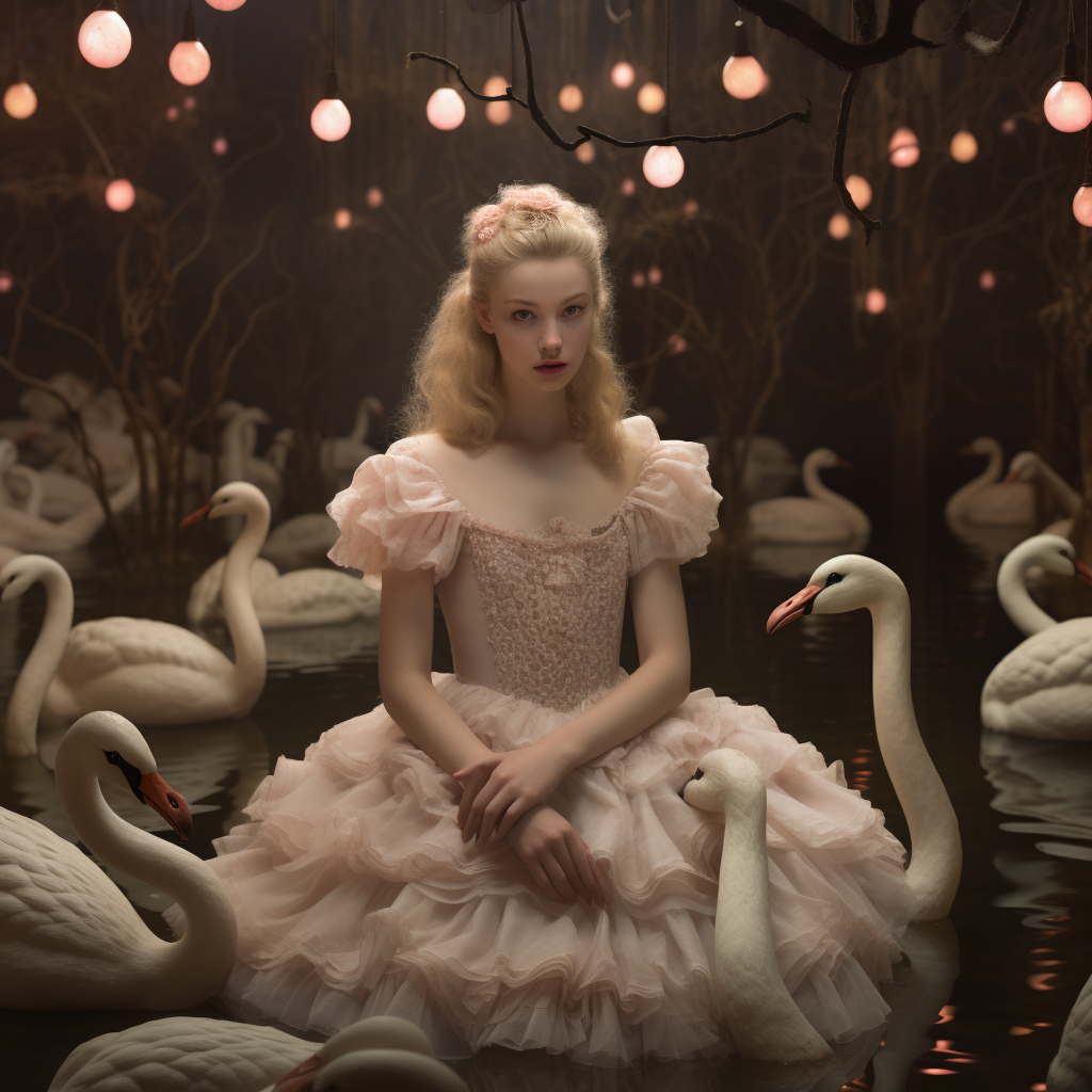 Exquisite Dreamland Swan Princess  Image ?