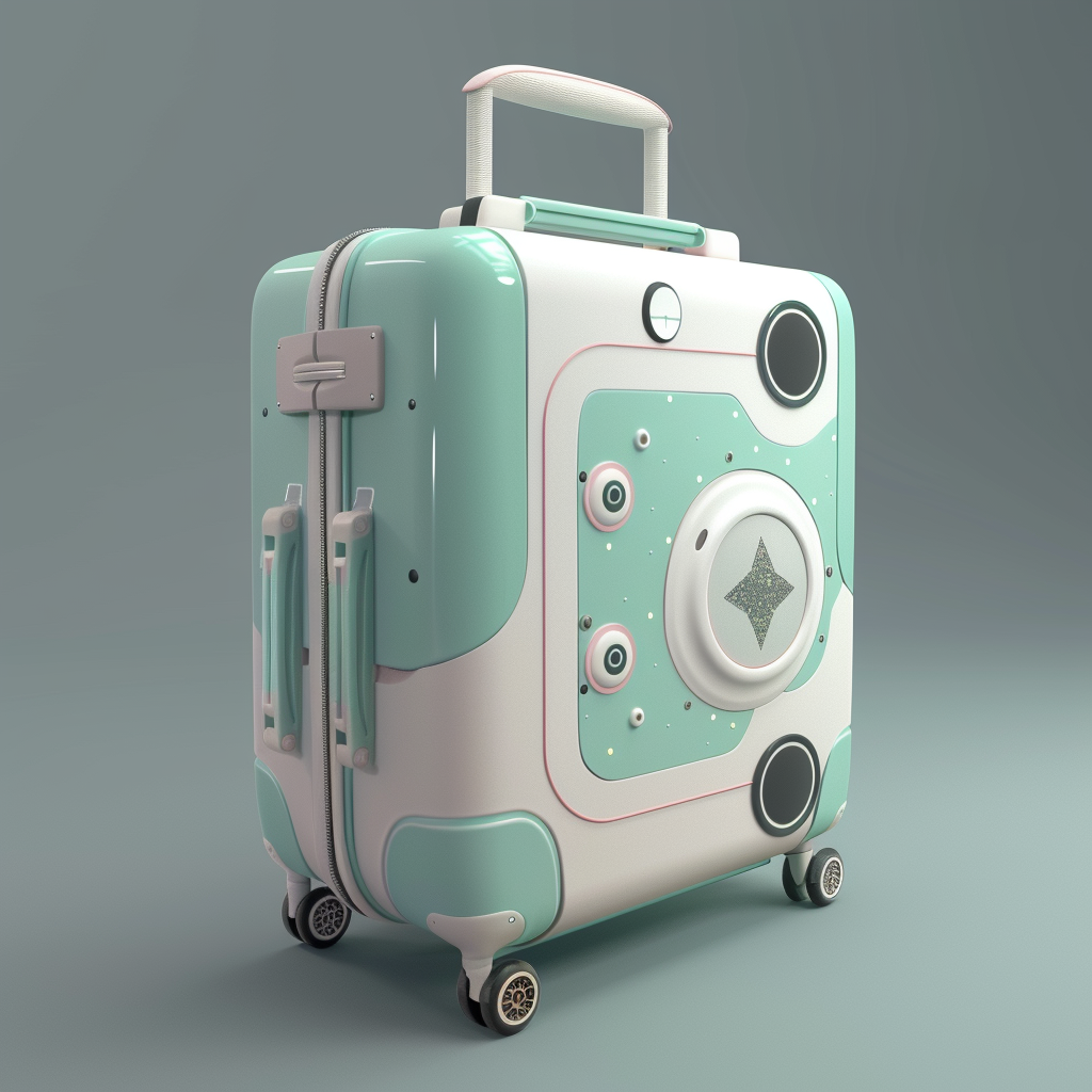 Stylish dreamspace carrier suitcase design