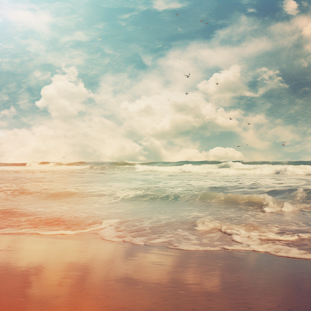 Dreamy beach texture