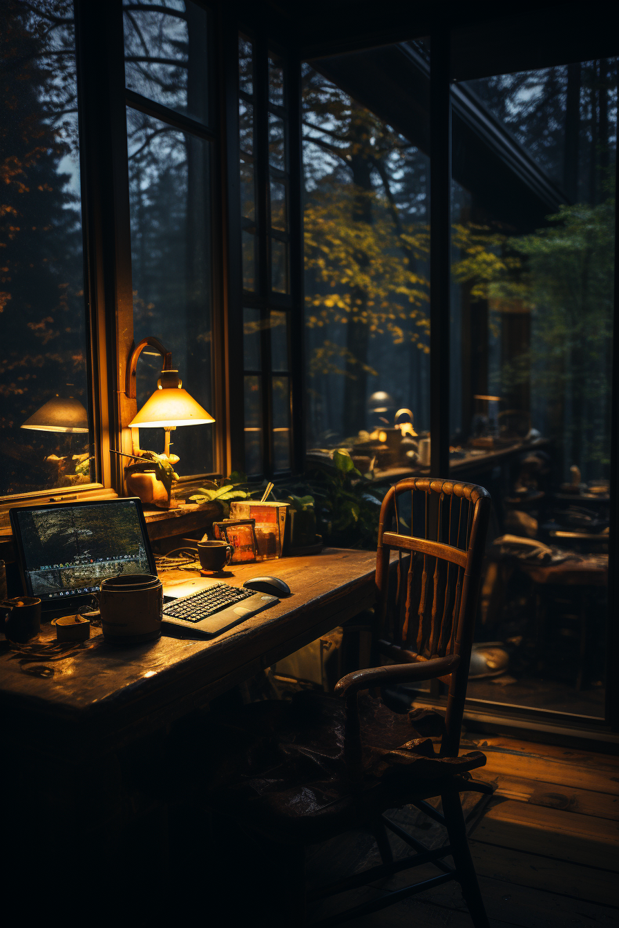 Dreamy vintage atmosphere with no people