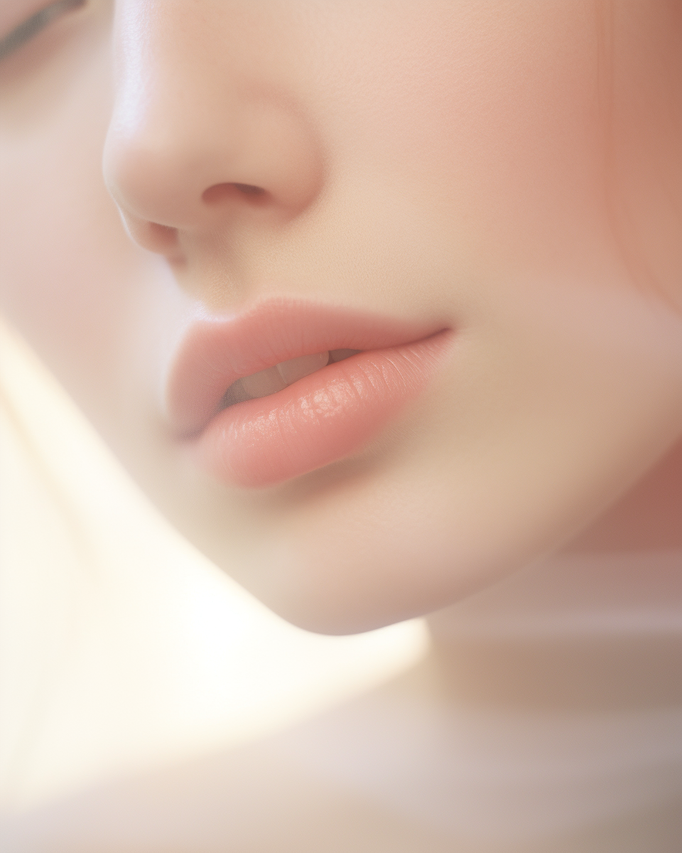 Close-up of Woman's Lips