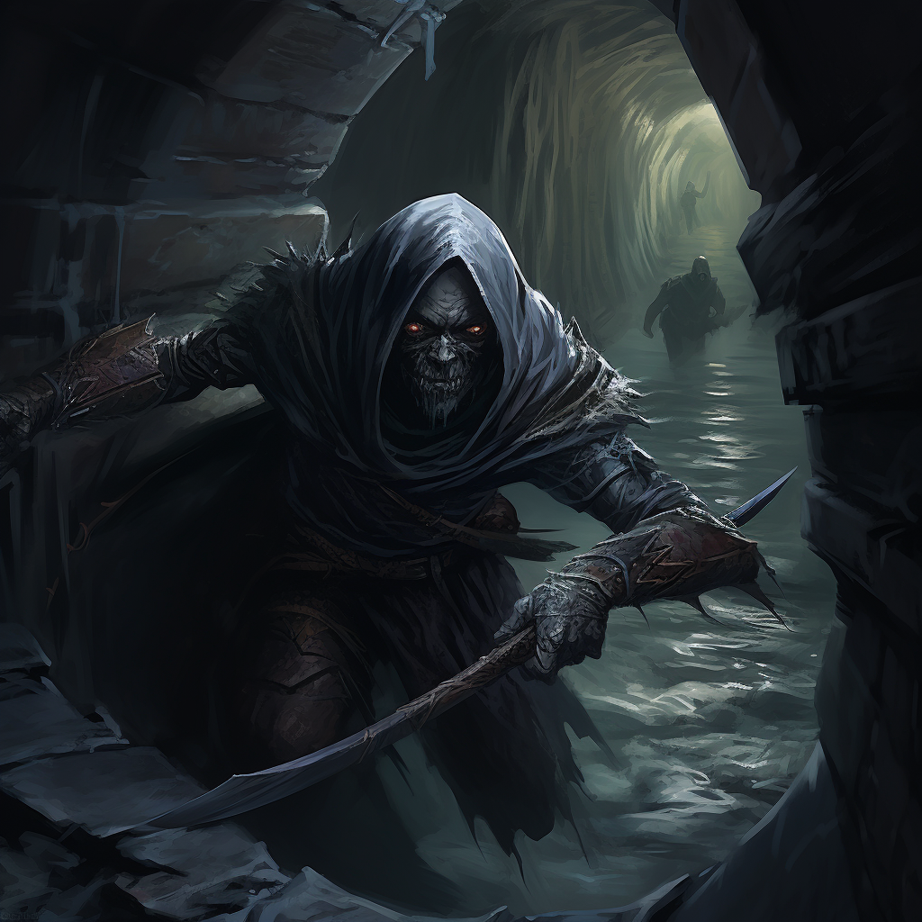 Drow Tunnel Creeping Hand Crossbow