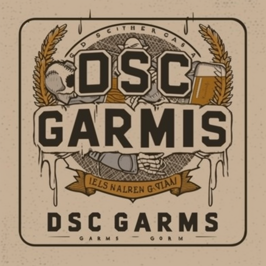 DSC GARMS Logo with Zombies and Beers