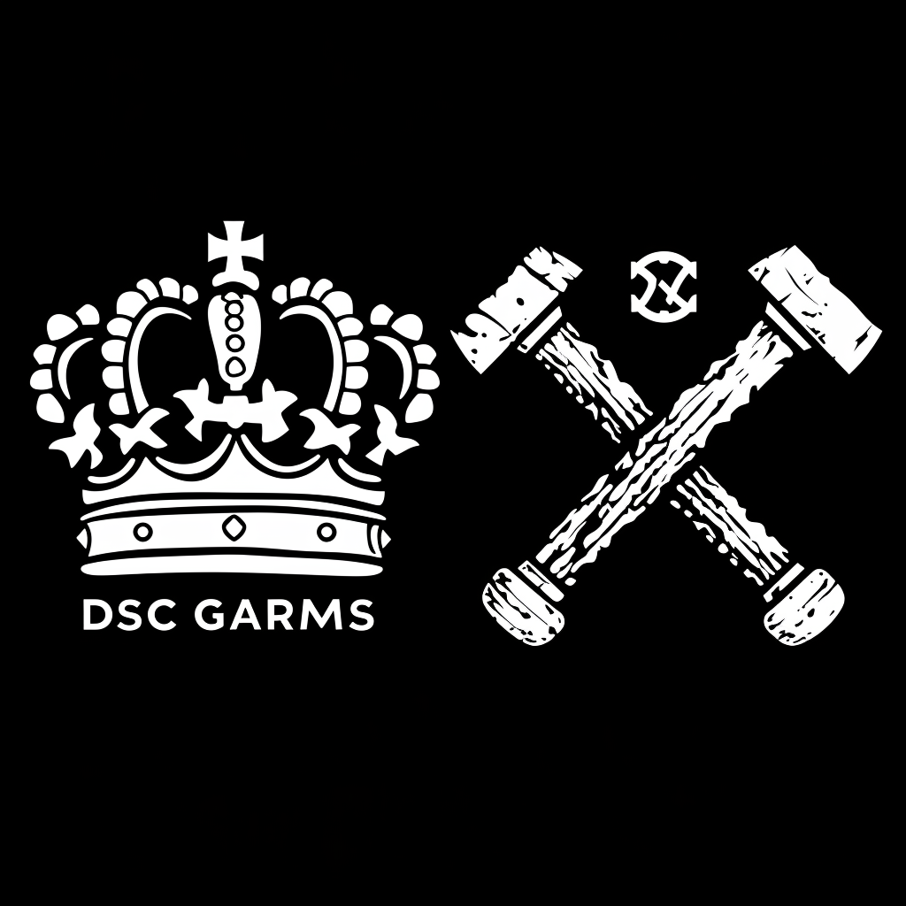 DSC GARMS Crown Axes Logo