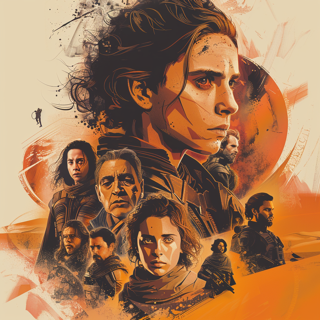 Dune Movie Poster Art