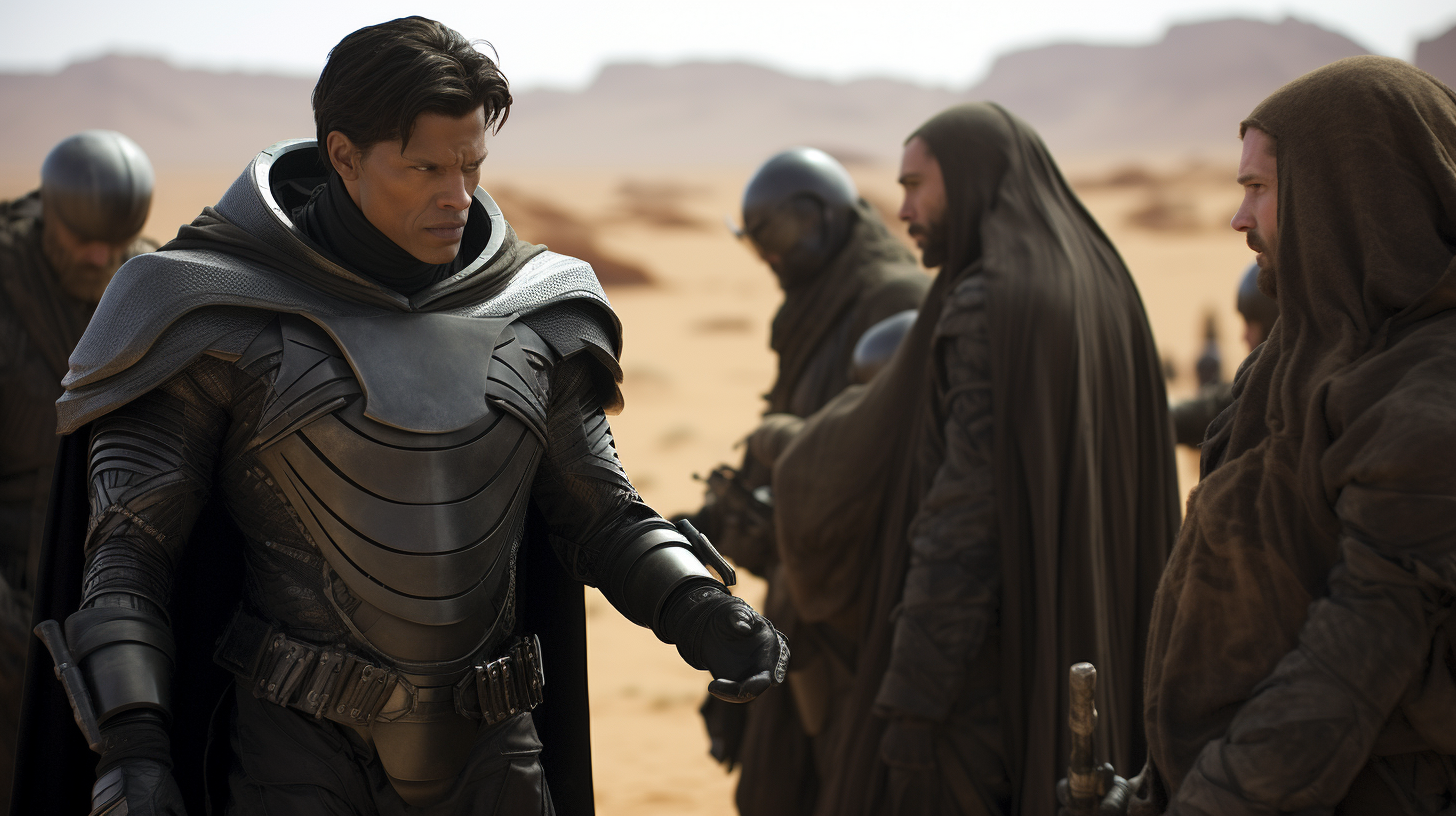 Still image from the movie Dune