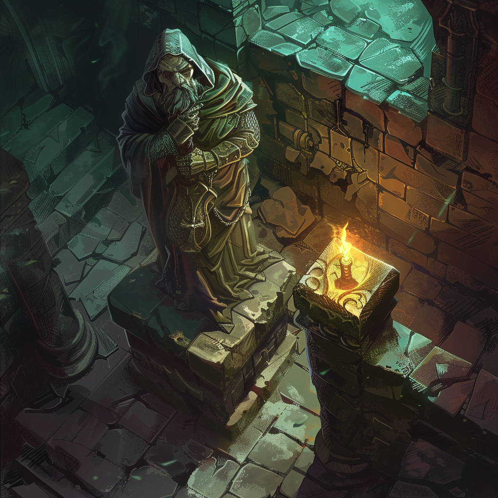 Dungeon Statue Icon Art