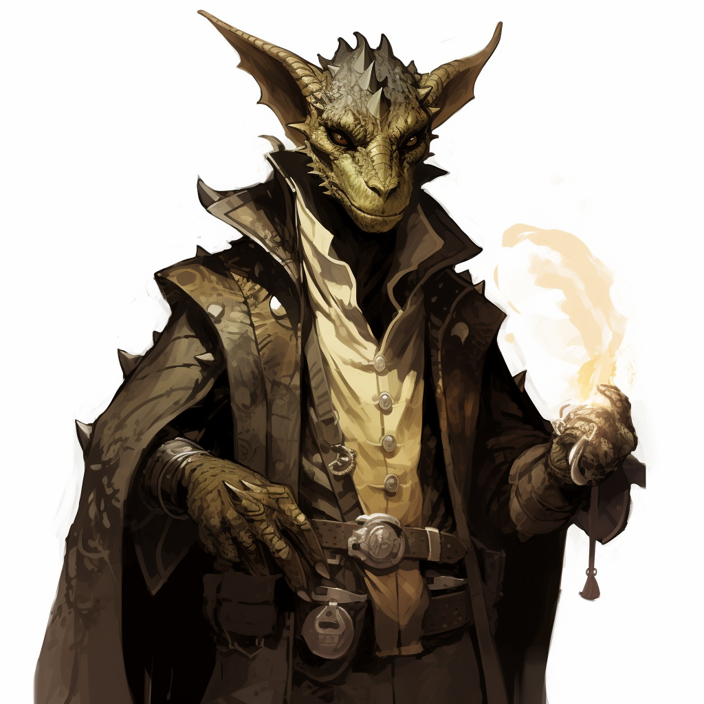 Changeling Artificer Character in Dungeons and Dragons