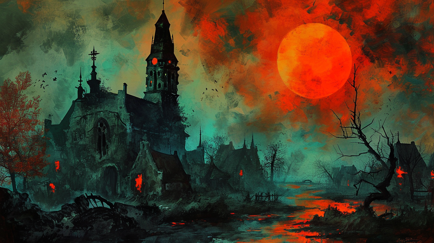 Dutch Gothic Horror Art Image