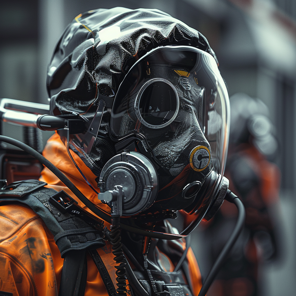 Advanced Hazmat Gear Closeup