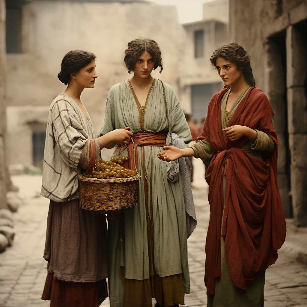 Vintage Color Photography in Ancient Rome