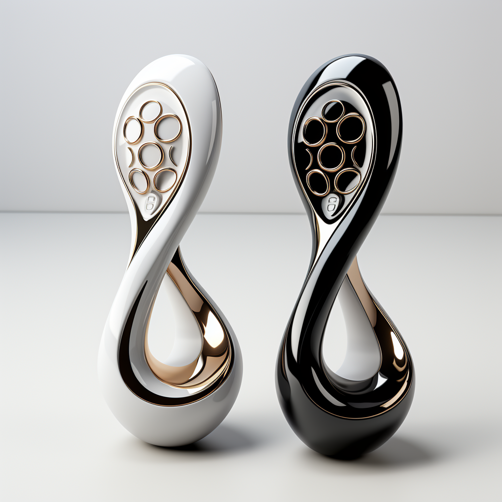 Water-inspired earphone with elegant design