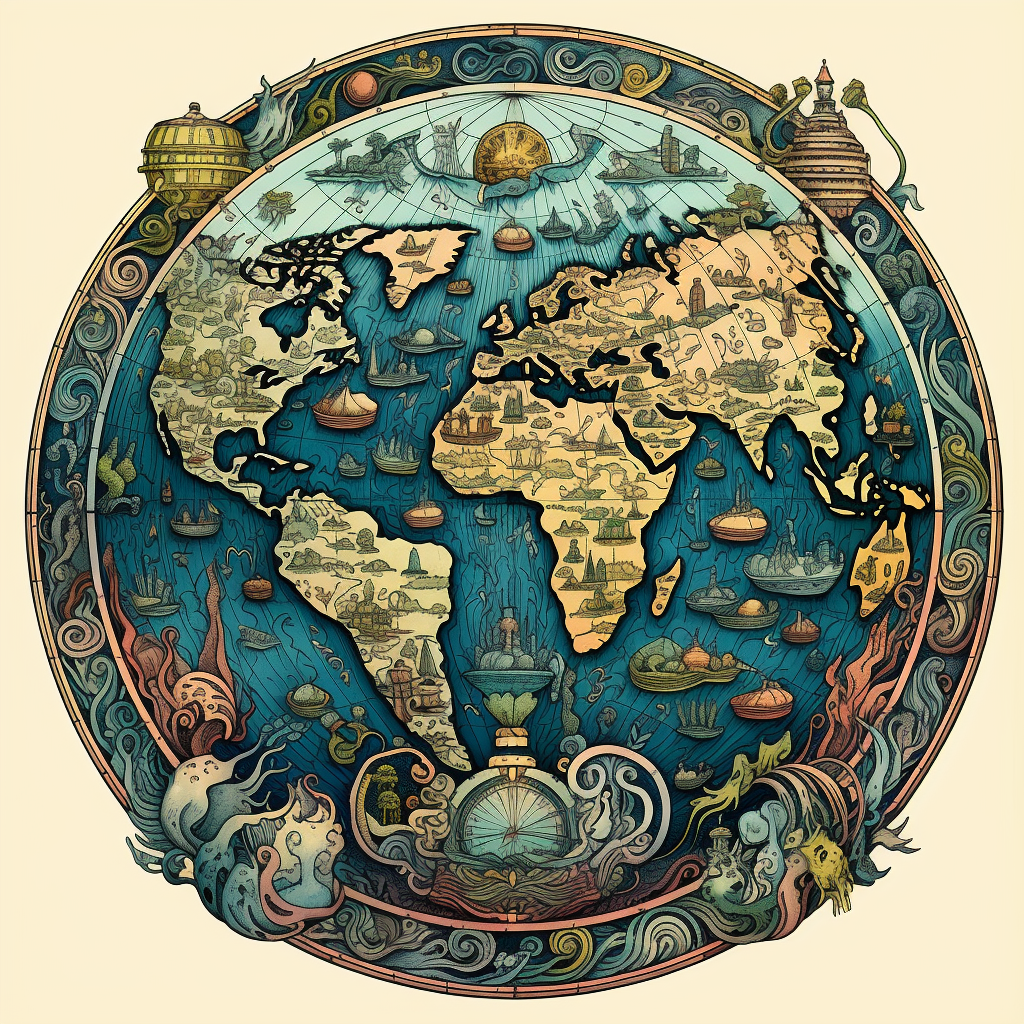 Discover Earth with World Map