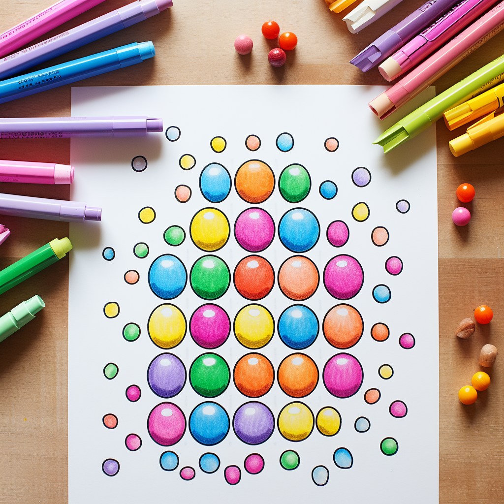 Easter dot markers activity pages