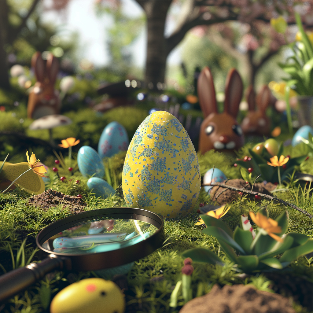 Minted Easter Egg Hunt Advertisement