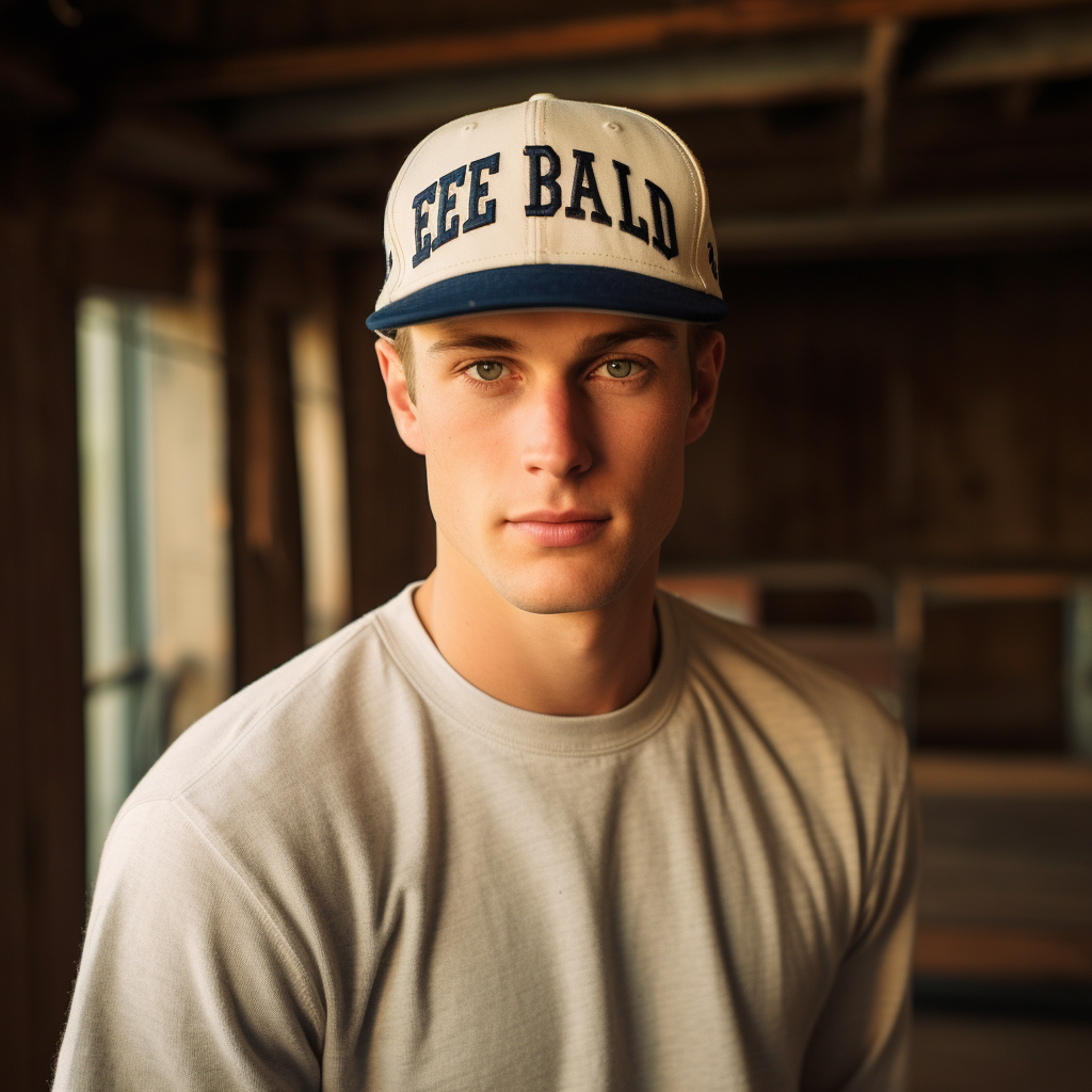 Classic solid baseball cap from Ebbets Field ?