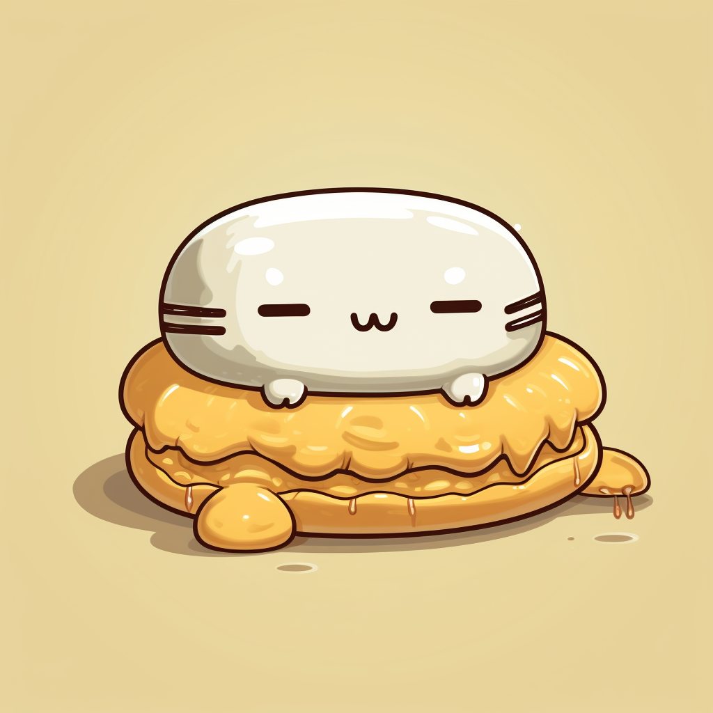 Adorable Pusheen Eclair Human Cross