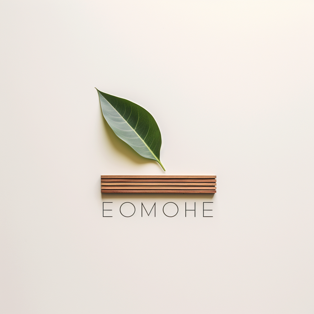 Modern minimalist logo for Ecohome