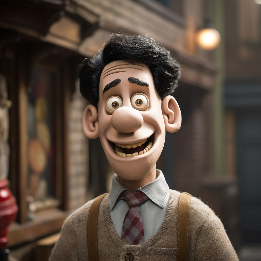 Ed Miliband as Wallace and Gromit