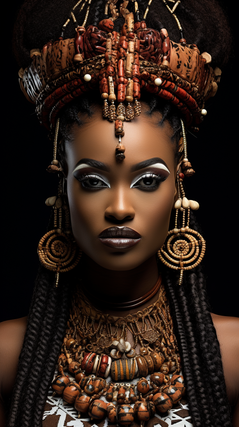 Image of influential Edo Queen Idia