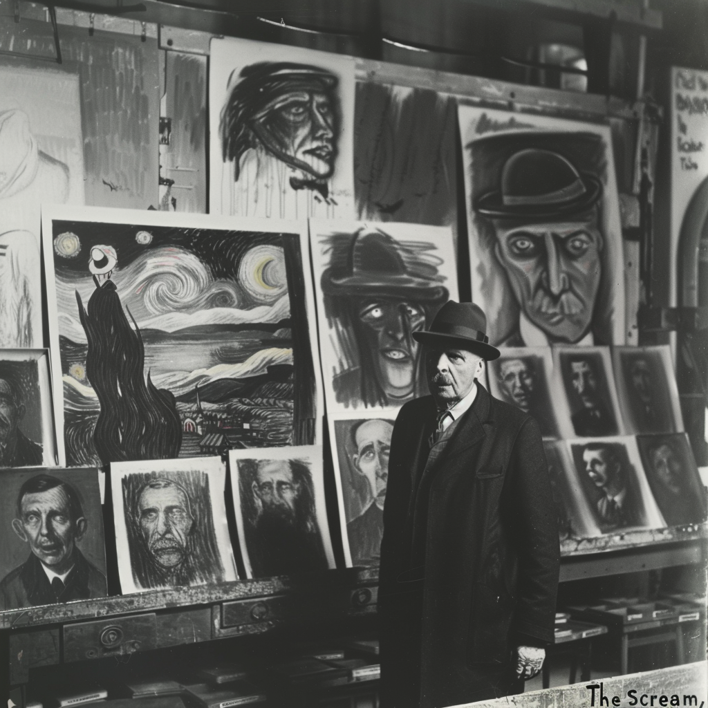 Edvard Munch in Studio Artworks