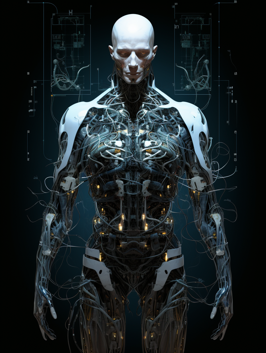 Cybernetic Human Concept Art