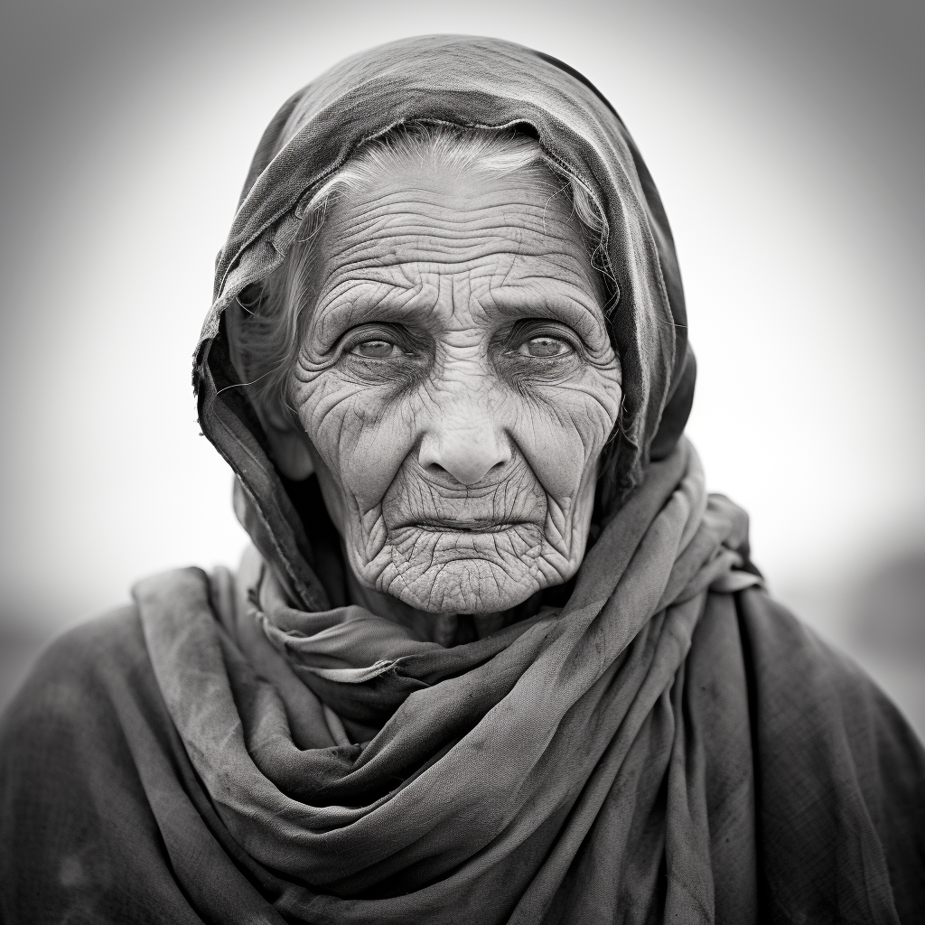 Image of an Egyptian Woman Grandmother