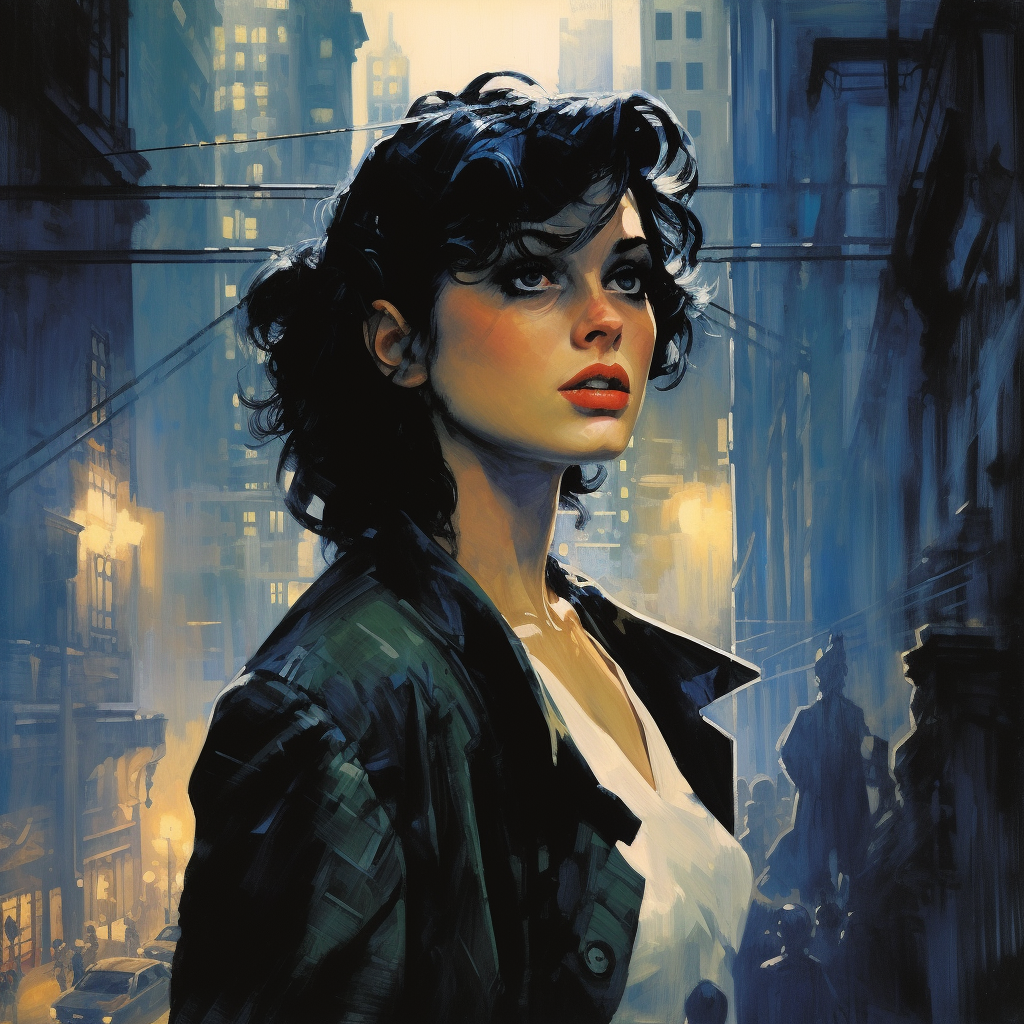 Rachel from Bladerunner art