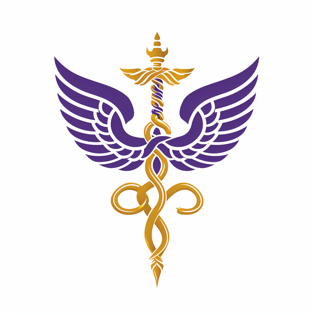 Electroconvulsive Therapy Institue Logo with Caduceus