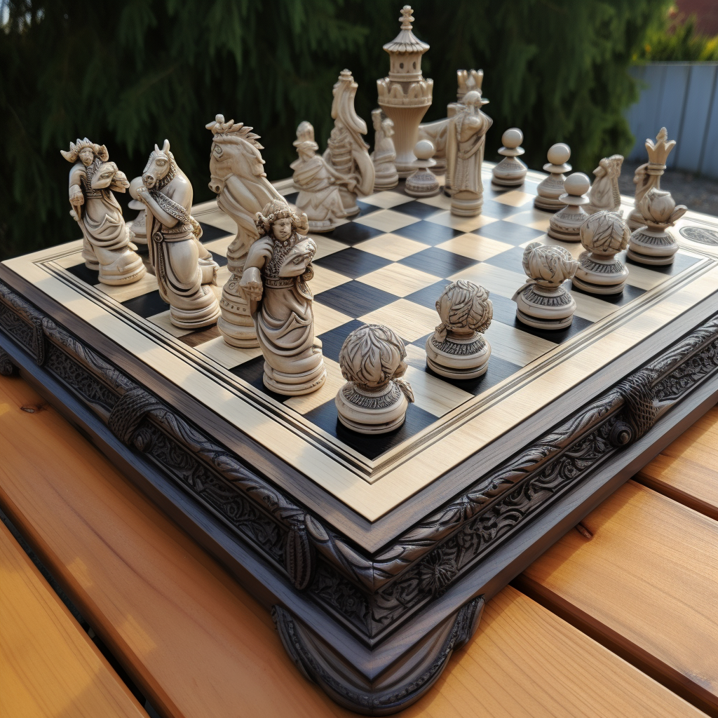 Beautiful 4 Player Chess Board