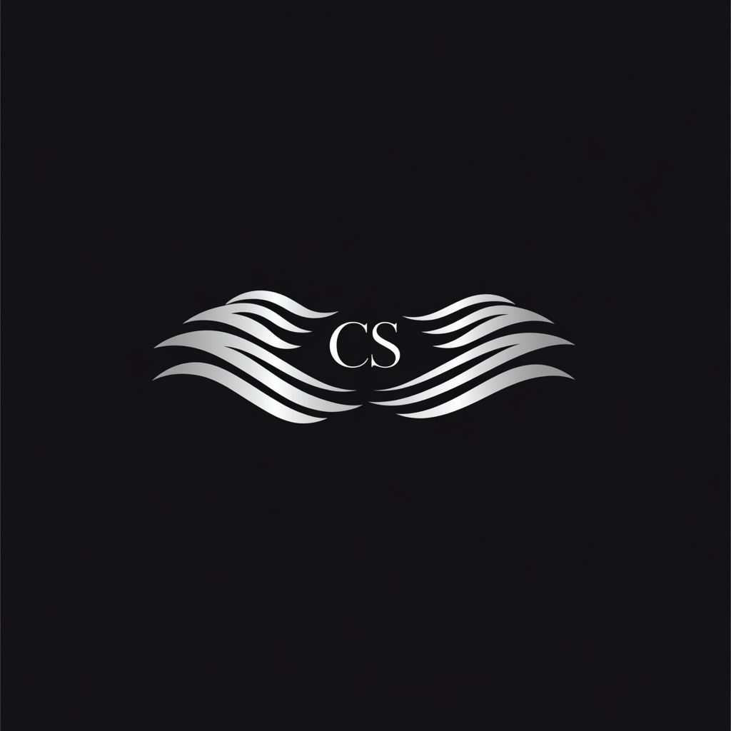 Elegant CS Real Estate Logo Emblem