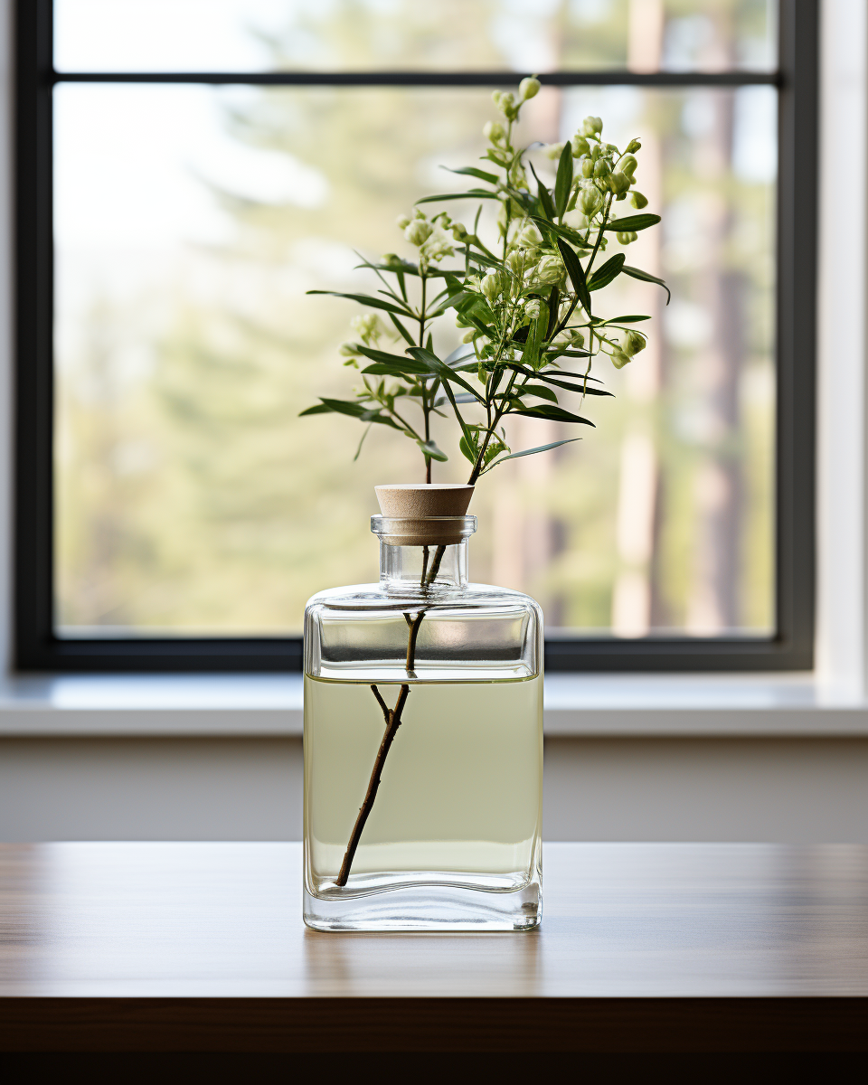 Simple and Elegant Glass Bottle