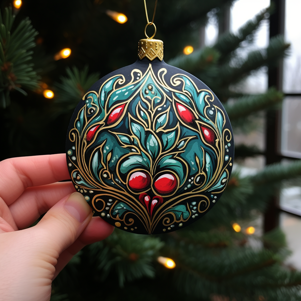 Simple and Elegant Christmas Ornament