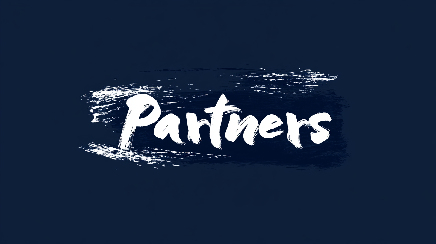 Elegant Japanese Calligraphy Partners Logo