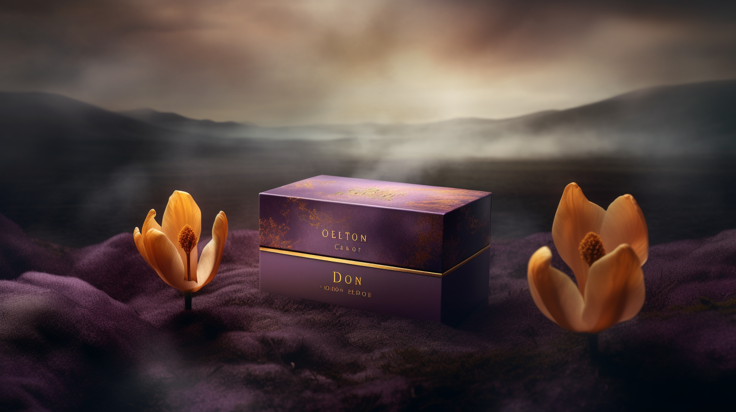 Nordic Elegance Saffron Packaging Dream