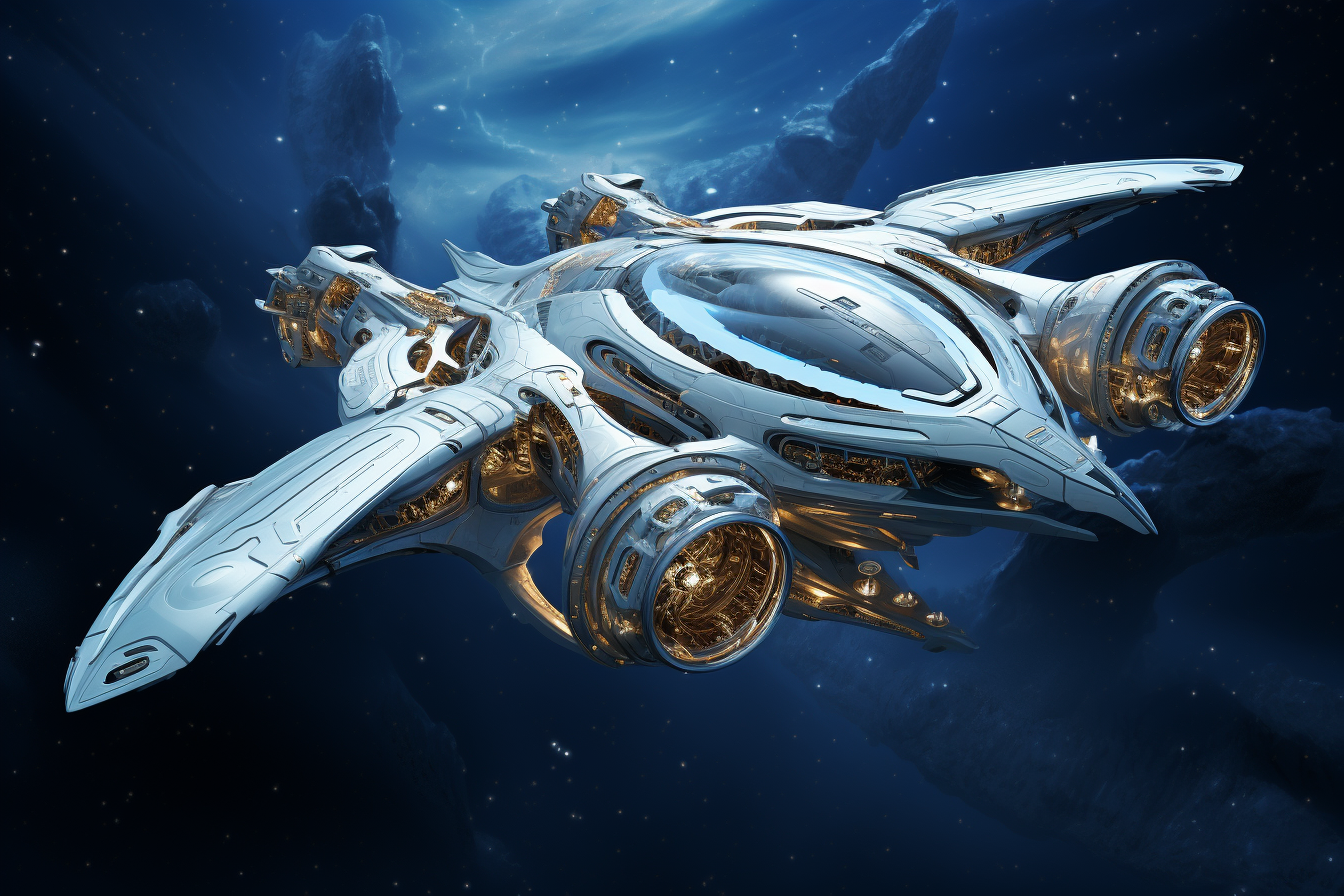 Wind-sculpted elegant spacecraft design