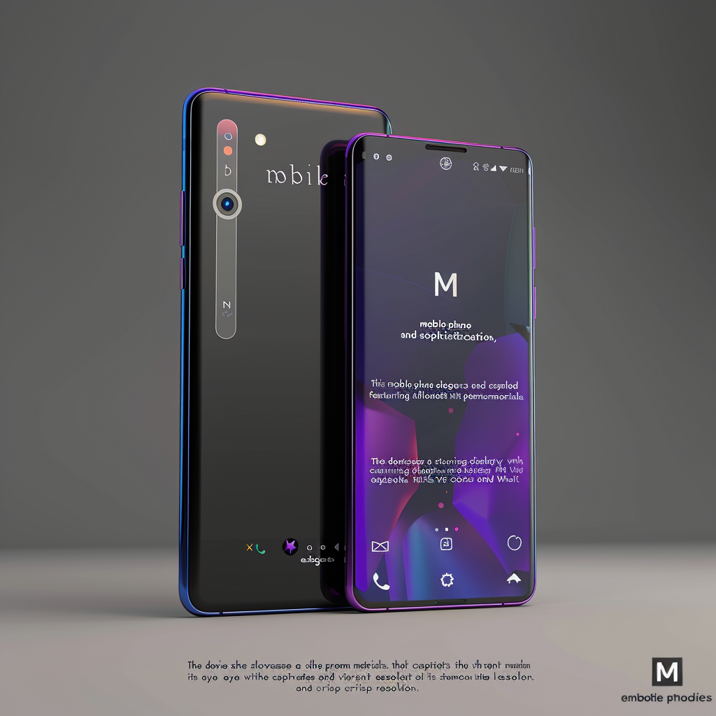 Elegant Smartphone Premium Materials 'M' Integration