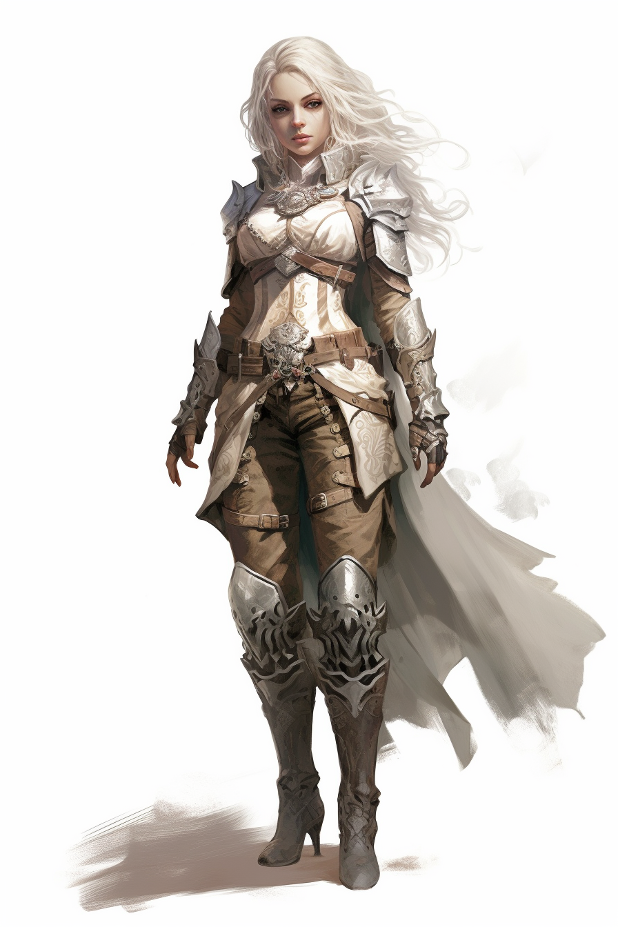 Elf Warrior Fantasy Full Body