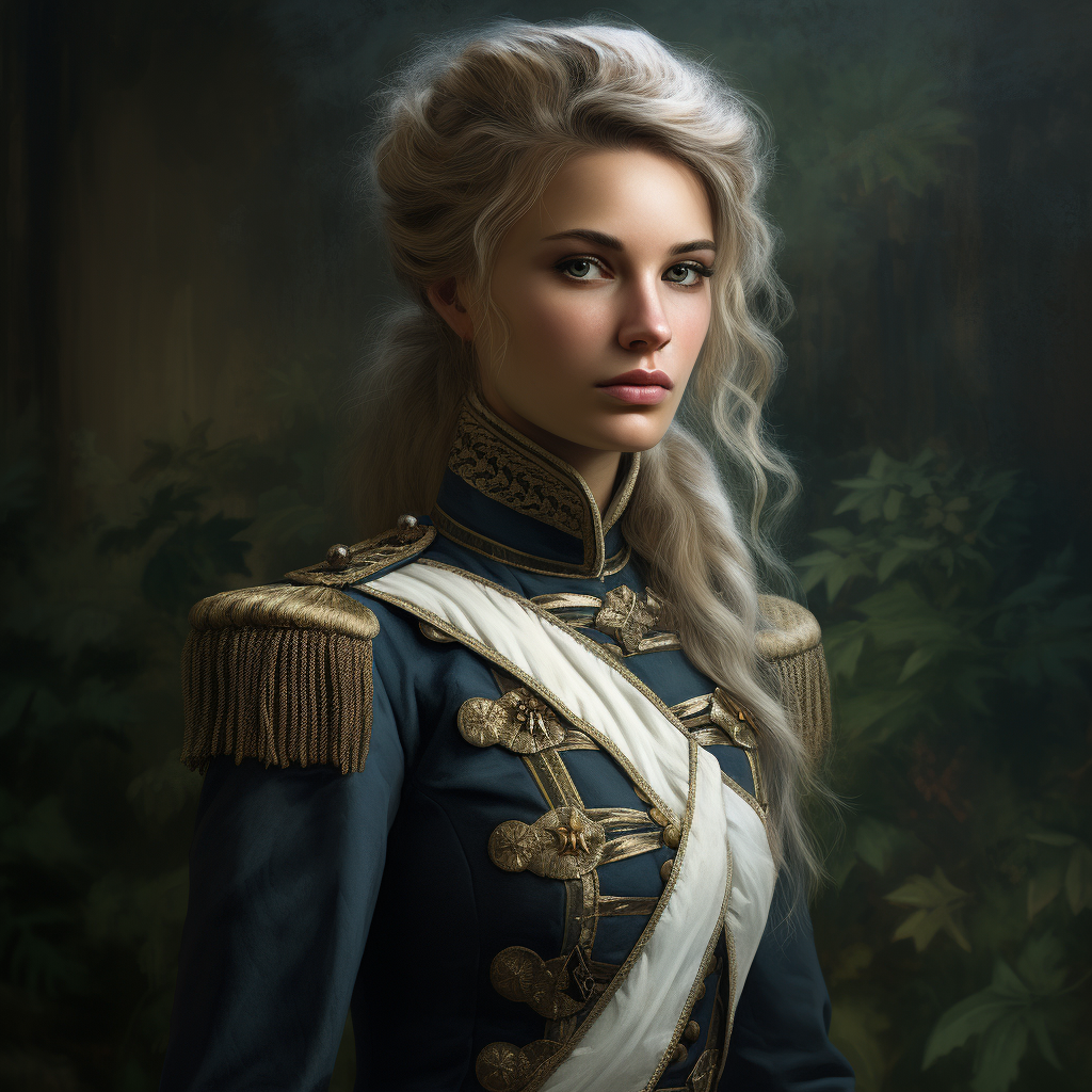 Elf in Napoleonic Style Clothing